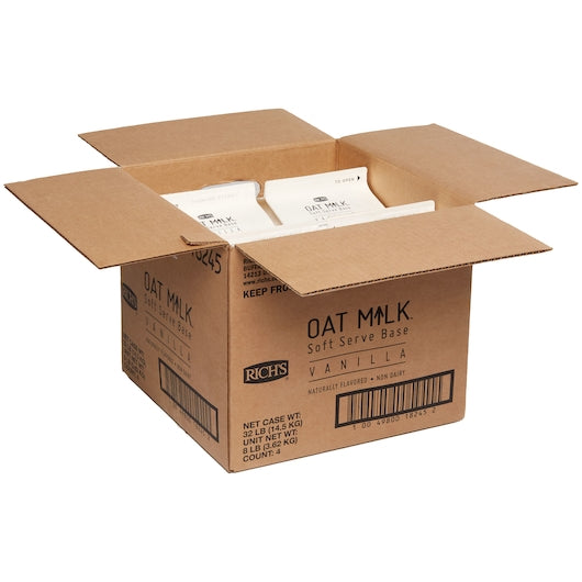 Rich's Oat Milk Vanilla Soft Serve, 4 x 8 lb Case - DOT product image 8
