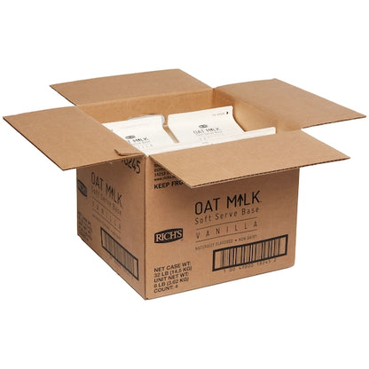 Rich's Oat Milk Vanilla Soft Serve, 4 x 8 lb Case - DOT product image 8