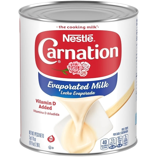 Carnation Nestle Vitamin D Added Evaporated Milk, 6 x 97 fl oz Case - Health & Personal Care
