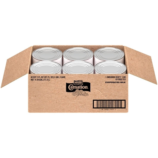 Carnation Nestle Vitamin D Added Evaporated Milk, 6 x 97 fl oz Case - DOT product image 4