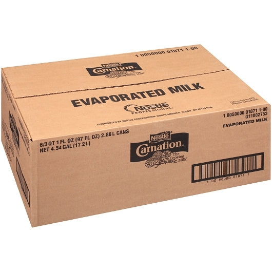 Carnation Nestle Vitamin D Added Evaporated Milk, 6 x 97 fl oz Case - DOT product image 5