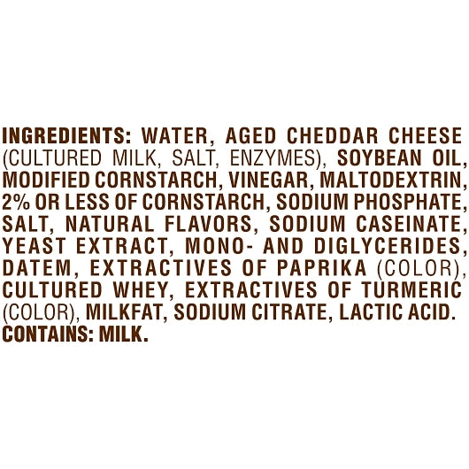 Chef Mate Sharp Cheddar Cheese Sauce, 6 x 105.82 oz Case - DOT product image 7