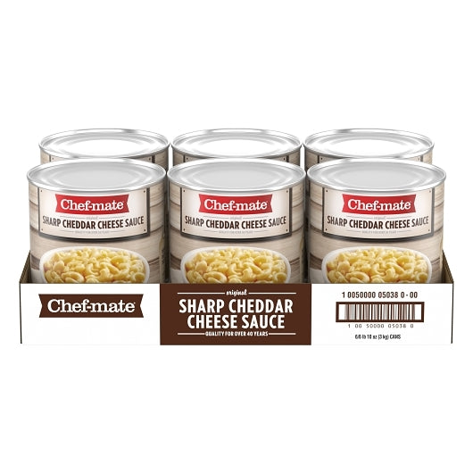 Chef Mate Sharp Cheddar Cheese Sauce, 6 x 105.82 oz Case - DOT product image 5