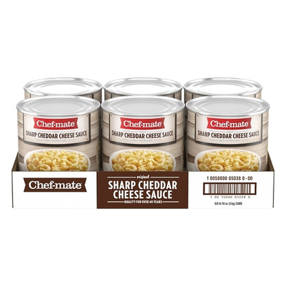 Chef Mate Sharp Cheddar Cheese Sauce, 6 x 105.82 oz Case - DOT product image 5
