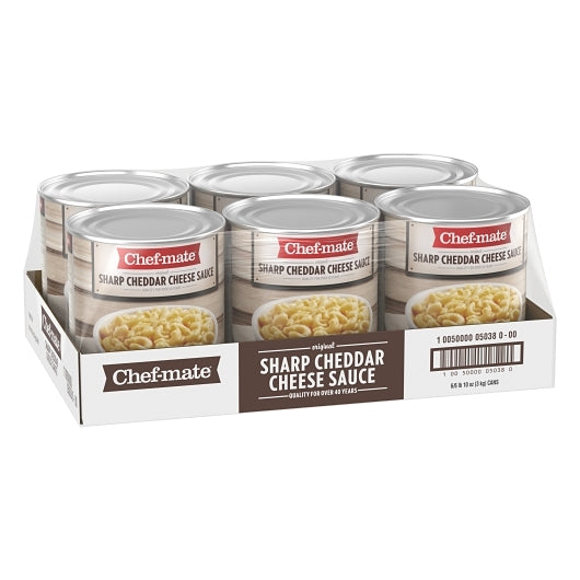 Chef Mate Sharp Cheddar Cheese Sauce, 6 x 105.82 oz Case - DOT product image 6
