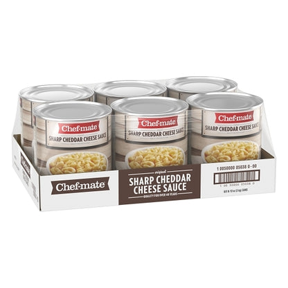 Chef Mate Sharp Cheddar Cheese Sauce, 6 x 105.82 oz Case - DOT product image 6