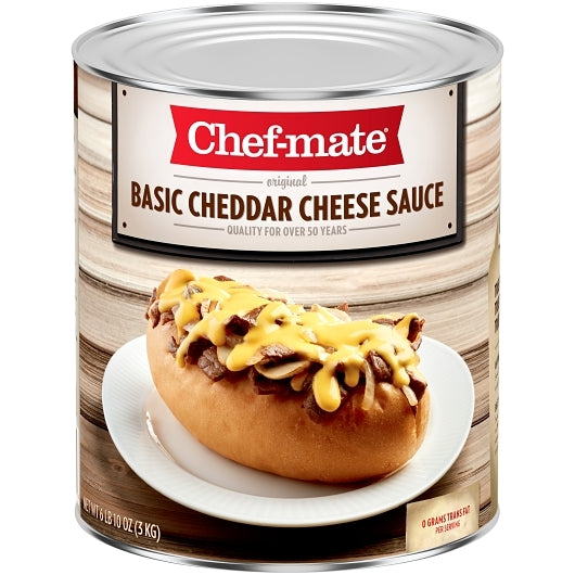 Chef Mate Basic Cheddar Cheese Sauce, 6 x 106 oz Case - DOT product image 2
