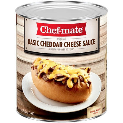 Chef Mate Basic Cheddar Cheese Sauce, 6 x 106 oz Case - DOT product image 2