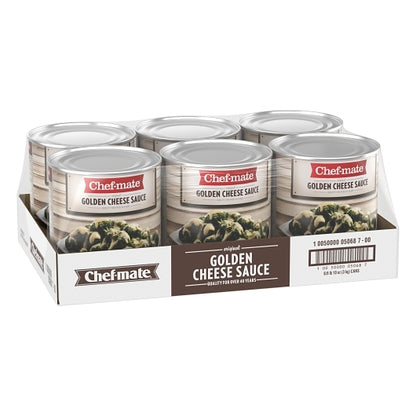 Chef-Mate Golden Cheese Sauce, 6 x 6.625 lb Case - DOT product image 6