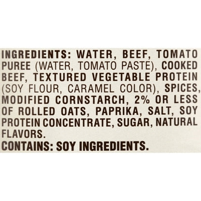Chef-Mate CHILI ORIGINAL CARNE WITHOUT BEAN, 6 x 6.614 lb Case - DOT product image 7