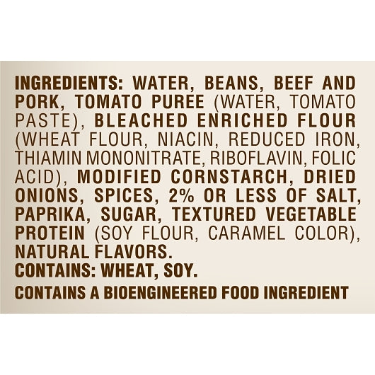 Chef-Mate Hot Dog Chili Sauce with Meat, 6 x 107.937 oz Case - DOT product image 7