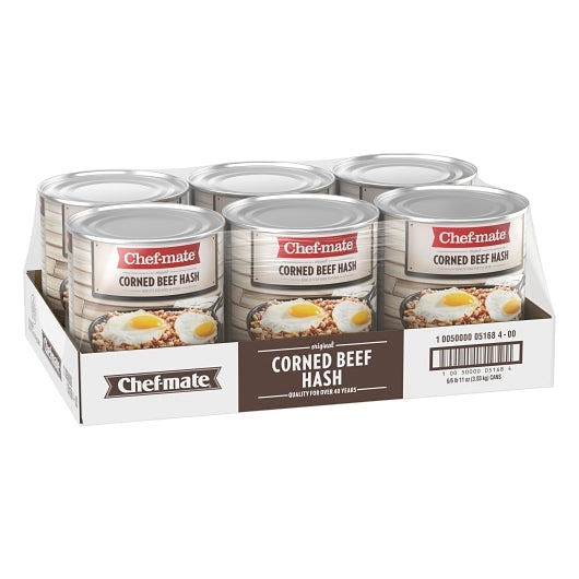 Chef Mate Corned Beef Hash, 6 x 6.688 lb Case - DOT product image 6