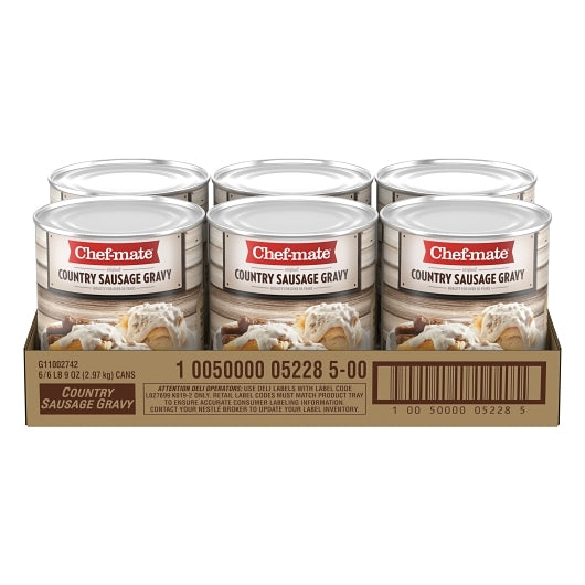 Chef-Mate Country Sausage Gravy, 6 x 105 oz Case - DOT product image 5