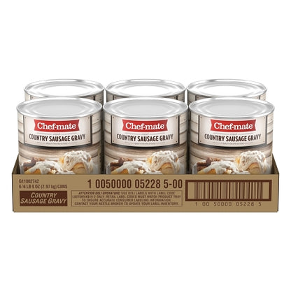Chef-Mate Country Sausage Gravy, 6 x 105 oz Case - DOT product image 5