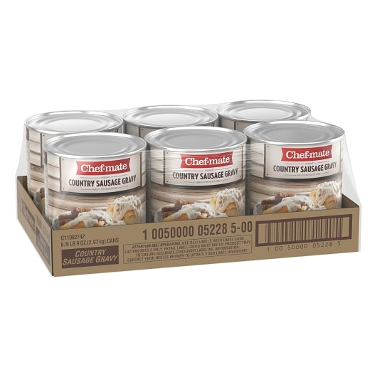 Chef-Mate Country Sausage Gravy, 6 x 105 oz Case - DOT product image 6