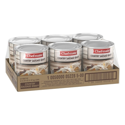 Chef-Mate Country Sausage Gravy, 6 x 105 oz Case - DOT product image 6