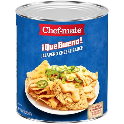 Chef-Mate Que Bueno Cheese Jalapeno Sauce, 6 x 106 oz Case - DOT product image 2