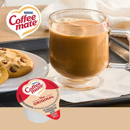 NESTLE COFFEE-MATE Coffee The Original Single Serve Liquid Creamer, 360 x 0.375 oz Case - DOT product image 4