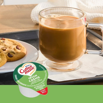 Powder Creamer Irish Creme Single Serve Liquid Creamer, 4 x 18.7 fl oz Case - DOT product image 4