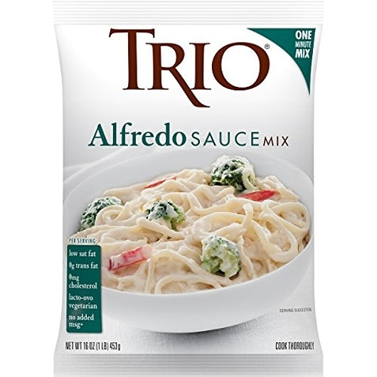 Trio Alfredo Mix, 8 x 1 lb Case - Pantry Ingredients