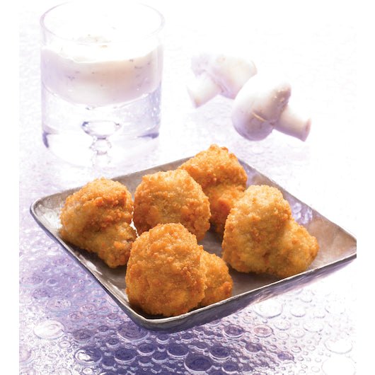 Windsor Freds Breaded Regular Mushrooms, 6 x 4 lb Case - GS1 styled product image