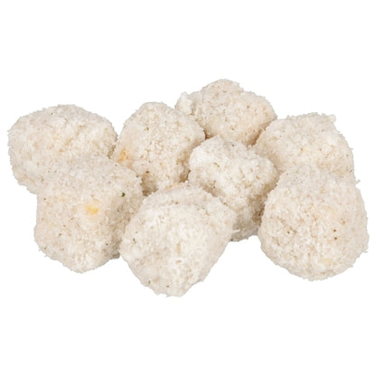 Fred's Breaded Cheddar Cheese Cubes, 6 x 4 lb Case - Cheese & Dairy