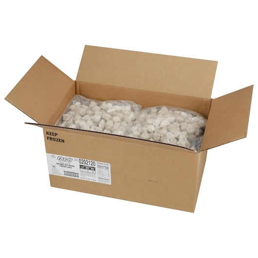Windsor Freds for Breaded Hot Pepper Cheese Cube, 6 x 4 lb Case - GS1 open-case image