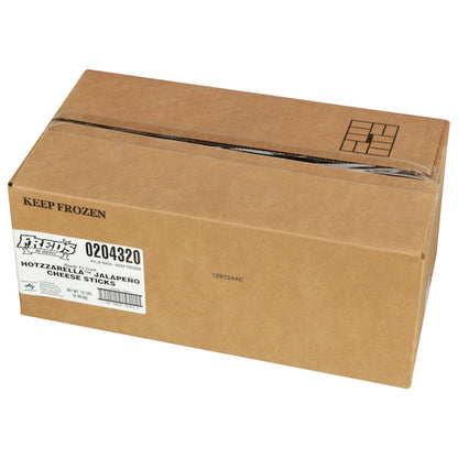 Fred's Jalapeno Hotzzarella Cheese Sticks, 4 x 3 lb Case - DOT product image 3