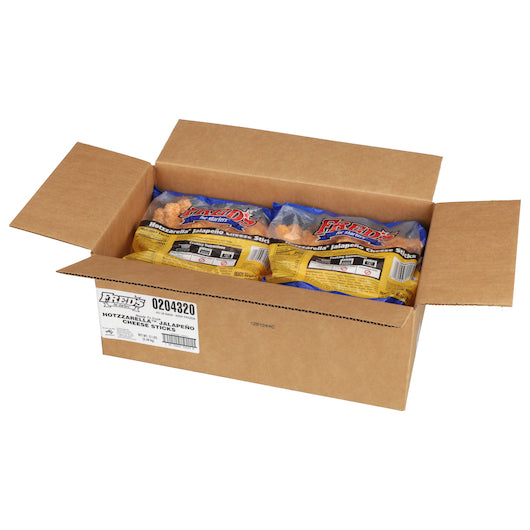 Fred's Jalapeno Hotzzarella Cheese Sticks, 4 x 3 lb Case - DOT product image 5