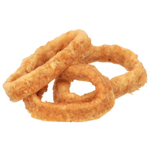 Windsor Freds Beer Battered Onion Rings, 4 x 2.5 lb Case - GS1 raw or uncooked product image