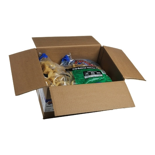 Windsor Freds Beer Battered Onion Rings, 4 x 2.5 lb Case - Alternate product angle or state