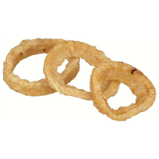 Windsor Freds Battered Skinny Battered Dipped Onion Rings, 4 x 2.5 lb Case - GS1 raw or uncooked product image
