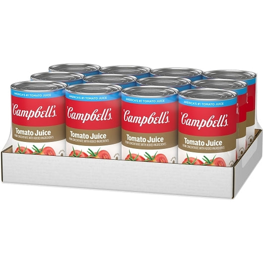 Campbells Tomato Juice Retail Tomato Juice, 12 x 46 fl oz Case - DOT product image 4