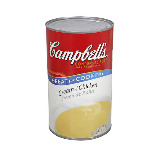 Campbell's Classic Cream Of Chicken Condensed Soup, 12 x 50 oz Case - Prepared Foods