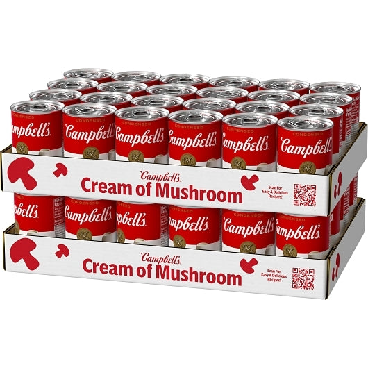Campbell's Condensed Cream of Mushroom Soup, 10.5 oz. Can (Pack of 48) - DOT product image 2