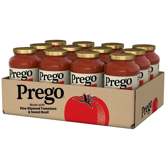 Prego TRADITIONAL SPAGHETTI Sauce, 12 x 24 oz Case - DOT product image 2