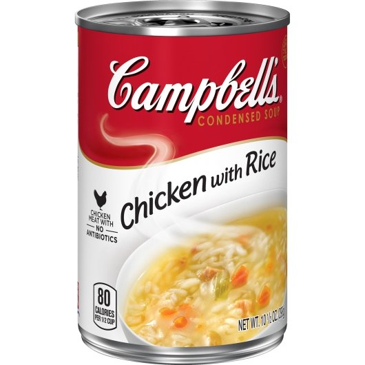 Campbells Chicken with Condensed Soup Red & White Chicken And Rice, 12 x 10.5 oz Case - DOT product image 4