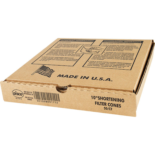 Disco 10 Inch Cone Regular Filter, 10 x 50 each Case - DOT product image 7