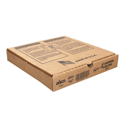Disco 10 Inch Cone Regular Filter, 10 x 50 each Case - Fryer Oil Filters