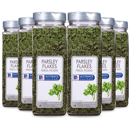 McCormick Culinary Parsley Flakes, 6 x 2 oz Case - DOT product image 5