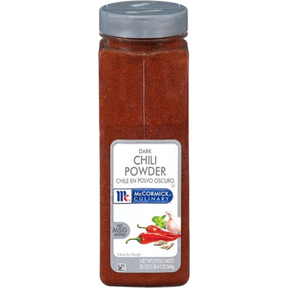 McCormick Dark Chili Powder, 6 x 20 oz Case - DOT product image 2