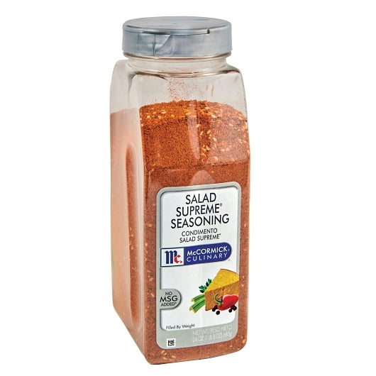McCormick Culinary Salad Supreme Seasoning, 6 x 24 oz Case - DOT product image 6
