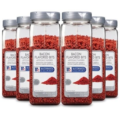 McCormick Bacon Flavored Bits Salad Topping Shaker, 6 x 13 oz Case - DOT product image 6