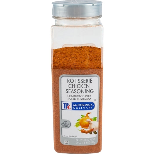 McCormick Kosher Halal Organic 95% Rotisserie Chicken Seasoning, 6 x 24 oz Case - DOT product image 2