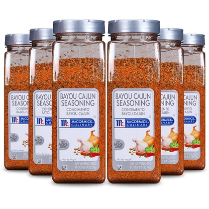 McCormick Bayou Cajun Seasoning, 6 x 21 oz Case - DOT product image 5