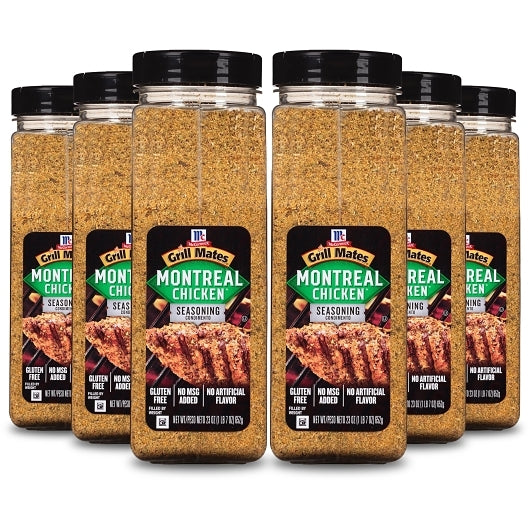 McCormick Kosher Grill Mates Montreal Chicken Seasoning, 6 x 23 oz Case - DOT product image 4