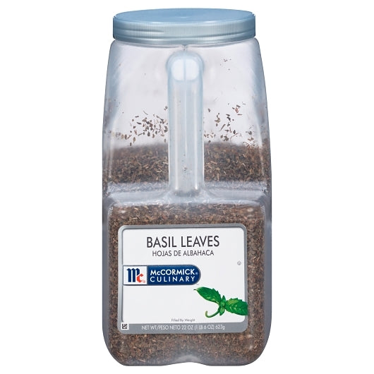 McCormick Culinary Basil Leaves, 3 x 22 oz Case - DOT product image 6