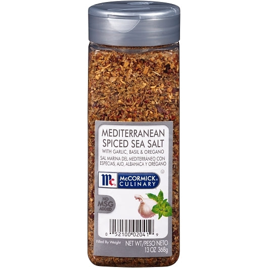 McCormick Sea Salt Mediterranean Spiced, 6 x 13 oz Case - DOT product image 2