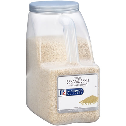 McCormick Culinary Sesame Seed Whole, 3 x 5 lb Case - DOT product image 6