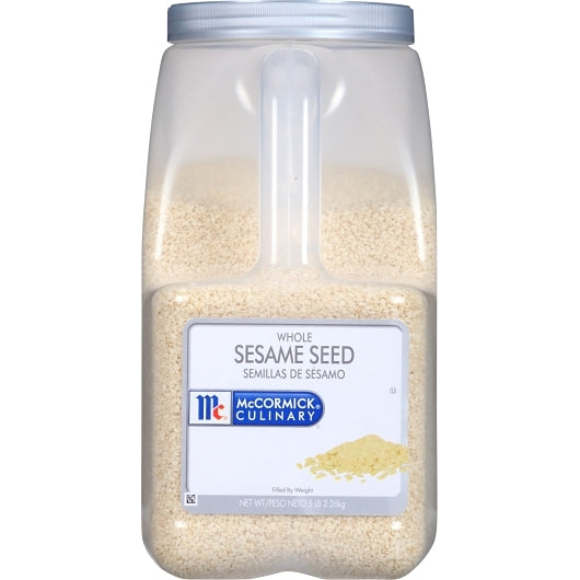 McCormick Culinary Sesame Seed Whole, 3 x 5 lb Case - DOT product image 5